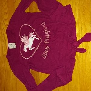 Girls unicorn top
